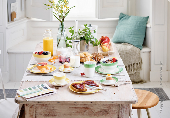 Тарелка десертная мелкая Villeroy & Boch коллекция Colourful Life, 21,5 см, Lemon Pie