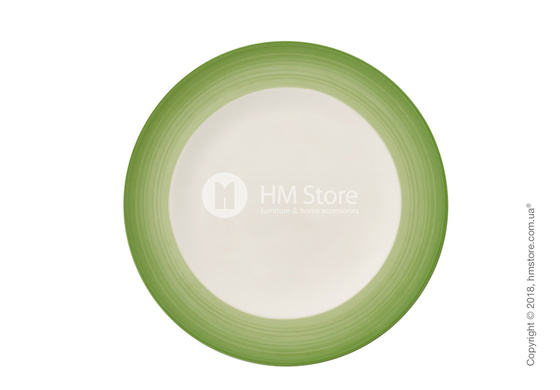 Тарелка столовая мелкая Villeroy & Boch коллекция Colourful Life, 27 см, Green Apple