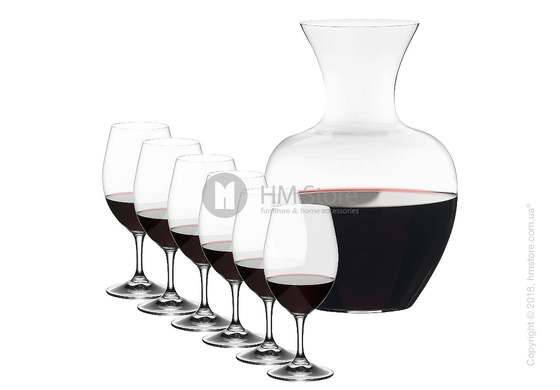 Набор бокалов с декантером Riedel на 6 персон, 7 предметов