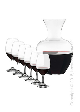 Набор бокалов с декантером Riedel на 6 персон, 7 предметов