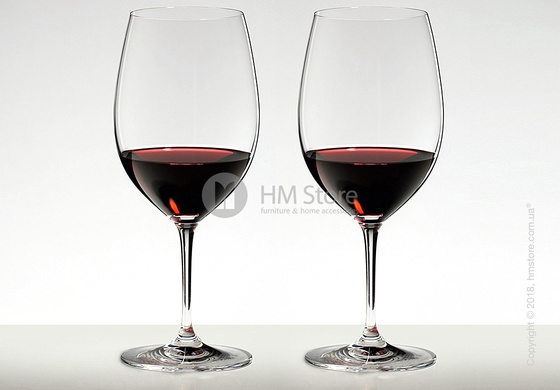 Набор бокалов для красного вина Cabernet-Sauvignon and Merlot Riedel Vinum 610 мл на 2 персоны
