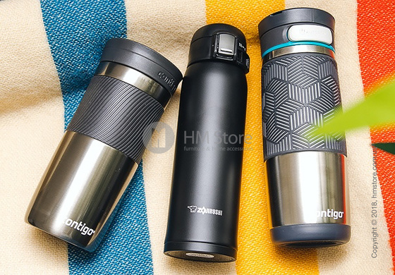 Термокружка Contigo SnapSeal Byron Stainless Travel Mug, Stainless steel