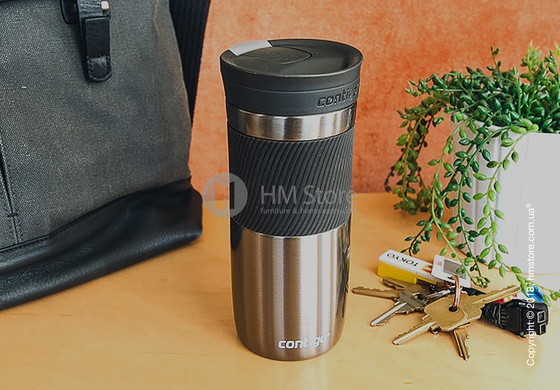 Термокружка Contigo SnapSeal Byron Stainless Travel Mug, Stainless steel