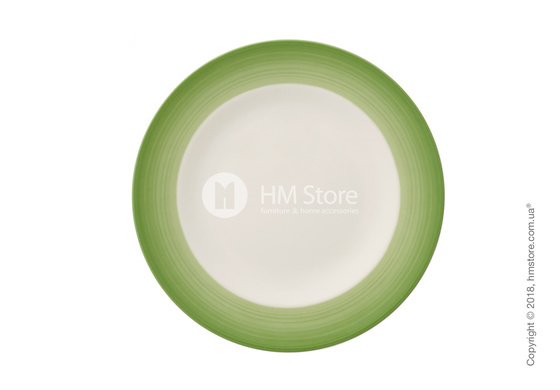 Тарелка десертная мелкая Villeroy & Boch коллекция Colourful Life, 21,5 см, Green Apple