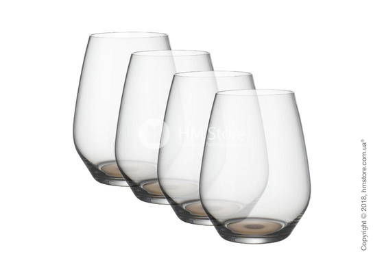 Набор стаканов Villeroy & Boch коллекция Colourful Life 420 мл на 4 персоны, Natural Cotton