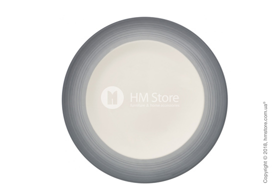 Тарелка столовая мелкая Villeroy & Boch коллекция Colourful Life, 27 см, Cosy Grey