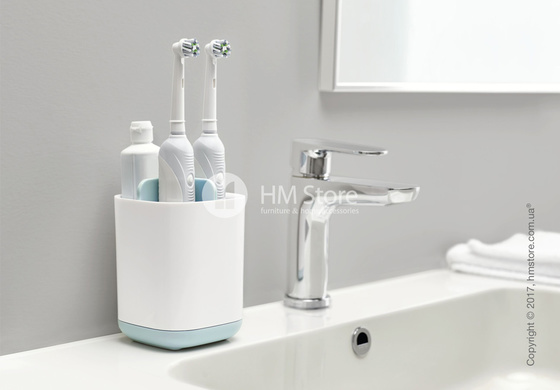 Подставка для зубных щеток Joseph Joseph EasyStore, White and Grey