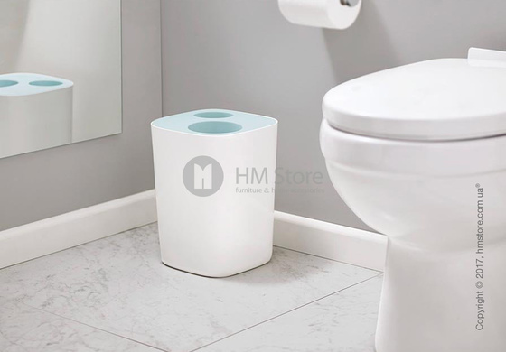 Контейнер для раздельного сбора отходов Joseph Joseph Split, White and Grey