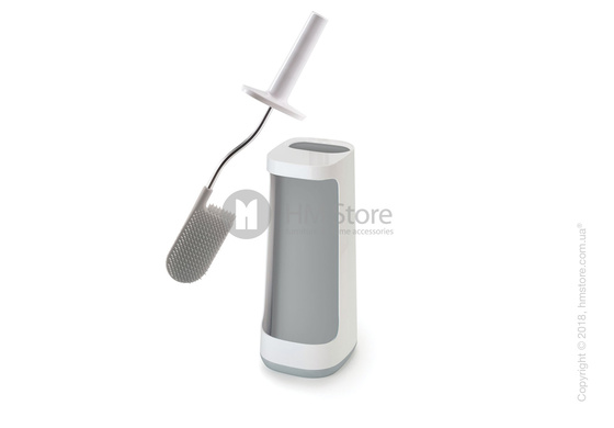 Щетка для ванной комнаты Joseph Joseph Flex Plus, White and Grey