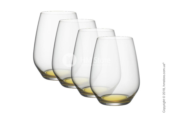 Набор стаканов Villeroy & Boch коллекция Colourful Life 420 мл на 4 персоны, Lemon Pie