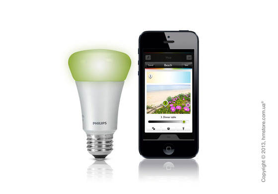 Лампа Philips Hue Connected Bulb - Single Pack, 1 set