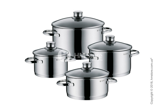Набор кастрюль WMF коллекция Saphir, 4 предмета