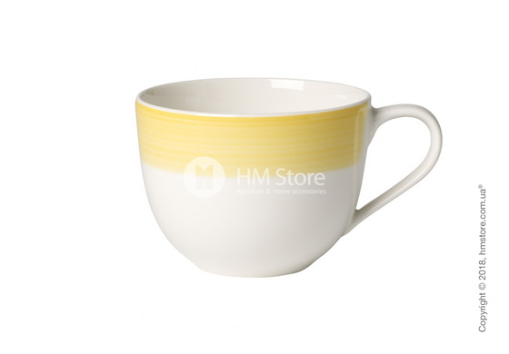 Чашка с блюдцем Villeroy & Boch коллекция Colourful Life, 230 мл, Lemon Pie
