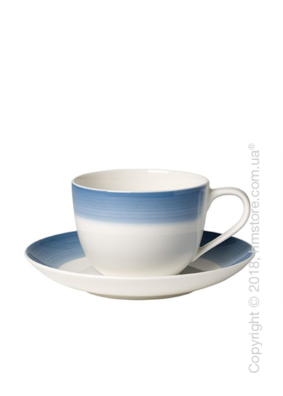 Чашка с блюдцем Villeroy & Boch коллекция Colourful Life, 230 мл, Winter Sky