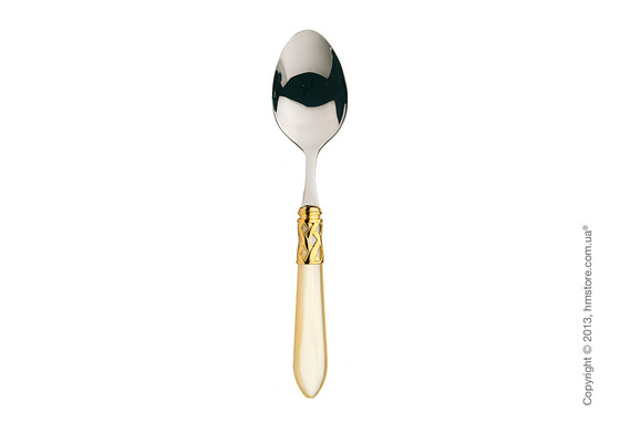 Набор столовых приборов Bugatti Aladdin коллекция Gold Plated Ring на 6 персон, 24 предмета, Ivory