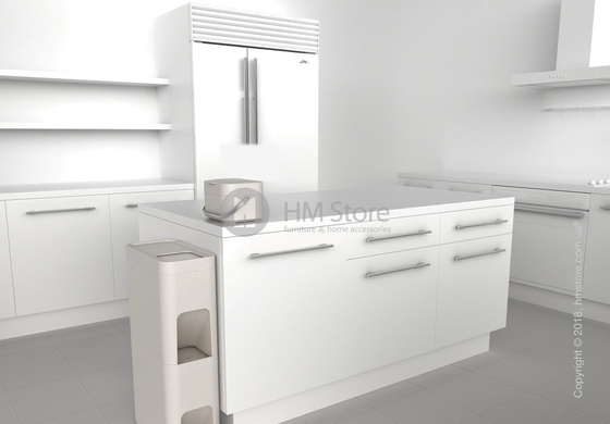 Контейнер для мусора Joseph Joseph Stack 4, White