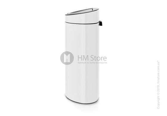 Ведро для мусора Brabantia Touch Bin 40 л, White