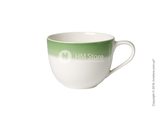 Чашка с блюдцем Villeroy & Boch коллекция Colourful Life, 230 мл, Green Apple