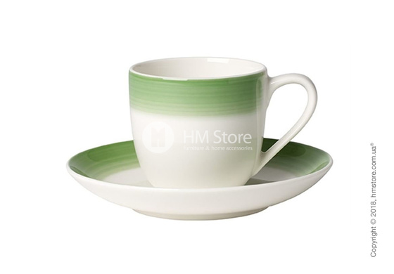 Чашка для эспрессо с блюдцем Villeroy & Boch коллекция Colourful Life, 100 мл, Green Apple Чашка для эспрессо с блюдцем Villeroy & Boch коллекция Colourful Life, 100 мл, Green Apple