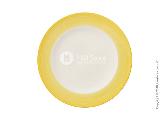 Тарелка столовая мелкая Villeroy & Boch коллекция Colourful Life, 27 см, Lemon Pie
