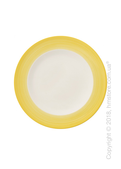 Тарелка столовая мелкая Villeroy & Boch коллекция Colourful Life, 27 см, Lemon Pie