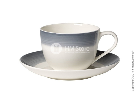 Чашка с блюдцем Villeroy & Boch коллекция Colourful Life, 230 мл, Cosy Grey Чашка с блюдцем Villeroy & Boch коллекция Colourful Life, 230 мл, Cosy Grey