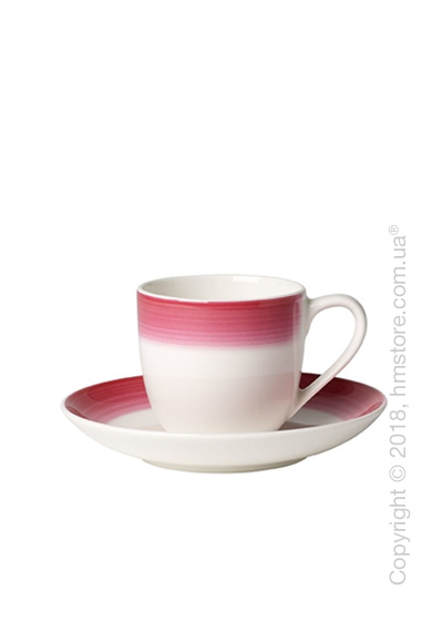Чашка для эспрессо с блюдцем Villeroy & Boch коллекция Colourful Life, 100 мл, Berry Fantasy