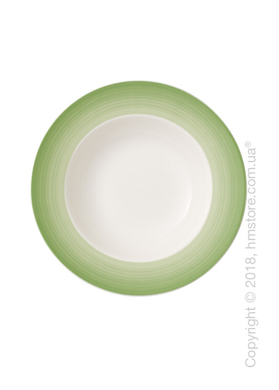 Тарелка столовая глубокая Villeroy & Boch коллекция Colourful Life, 25 см, Green Apple