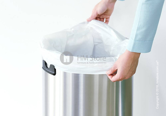 Набор пакетов для мусора Brabantia PerfectFit Bags Code H на 50/60 л, 30 штук Набор пакетов для мусора Brabantia PerfectFit Bags Code H на 50/60 л, 30 штук