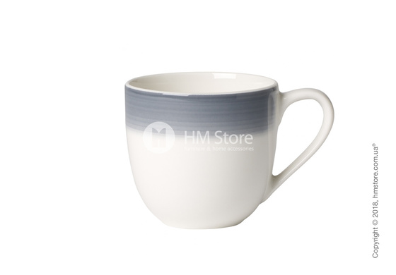 Чашка для эспрессо с блюдцем Villeroy & Boch коллекция Colourful Life, 100 мл, Cosy Grey