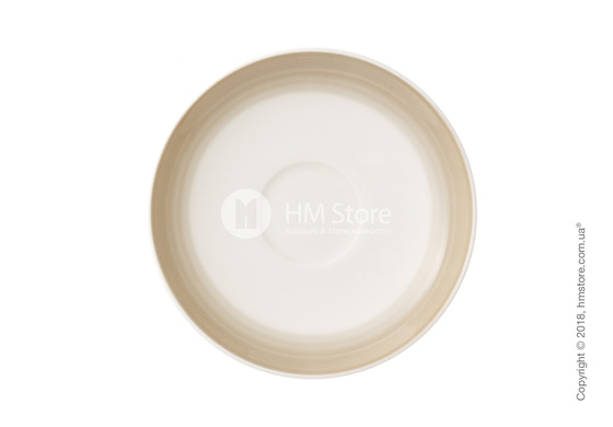 Чашка для эспрессо с блюдцем Villeroy & Boch коллекция Colourful Life, 100 мл, Natural Cotton