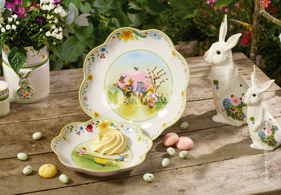 Блюдо для подачи Villeroy & Boch коллекция Spring Fantasy, 24 см