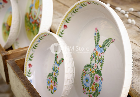 Блюдо для подачи Villeroy & Boch коллекция Spring Fantasy, 22 см, Bunny
