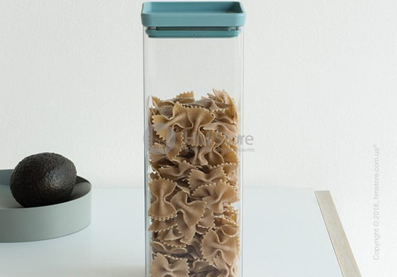 Емкость для хранения сыпучих продуктов Brabantia Square Canister  2,5 л, Mint