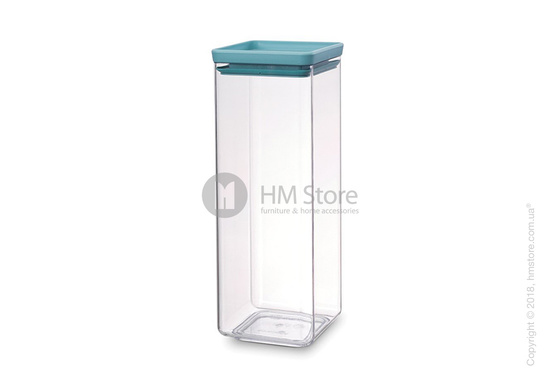 Емкость для хранения сыпучих продуктов Brabantia Square Canister  2,5 л, Mint