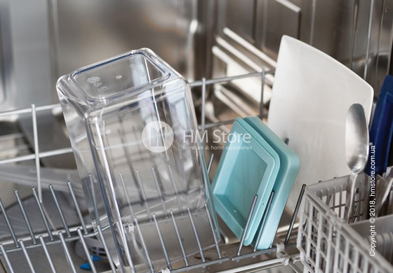 Емкость для хранения сыпучих продуктов Brabantia Square Canister  2,5 л, Mint