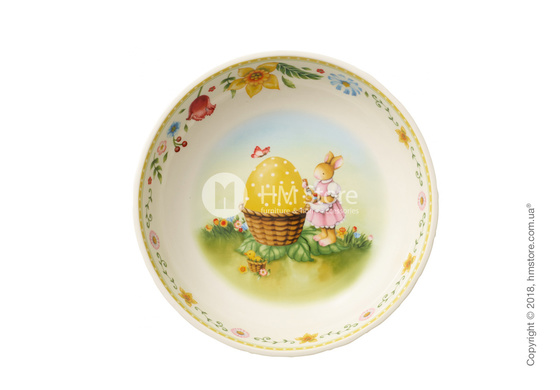 Блюдо для подачи Villeroy & Boch коллекция Spring Fantasy, 22 см, Bunny Family 