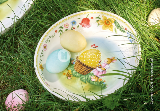 Блюдо для подачи Villeroy & Boch коллекция Spring Fantasy, 22 см, Bunny Family 