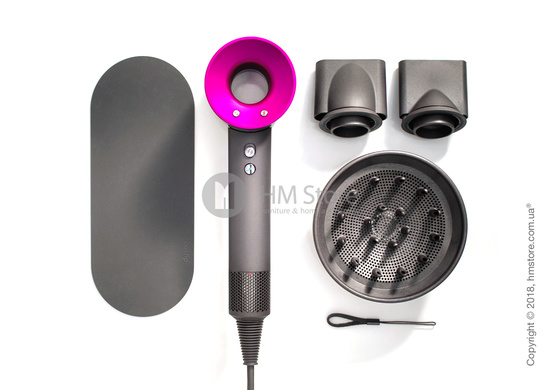 Фен Dyson Supersonic with Case, Fucsia and Iron