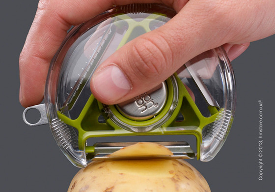 Овощечистка Joseph Joseph Rotary Peeler, Зеленая