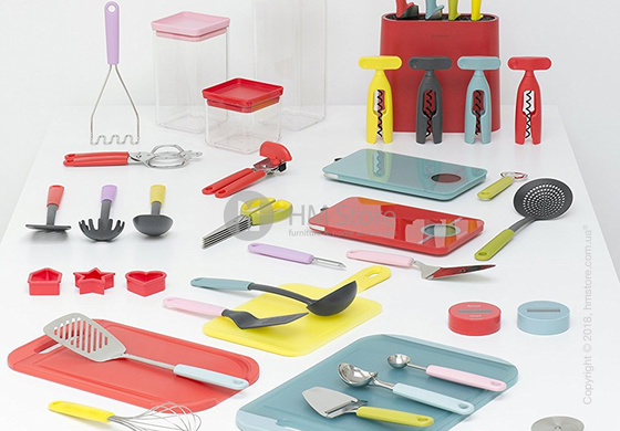 Шумовка Brabantia Strainer Spoon Tasty Colours, Green and Black