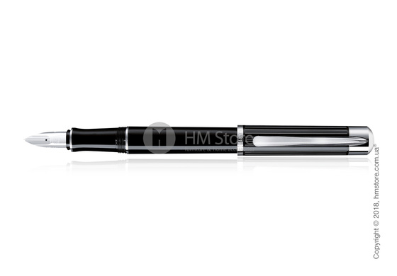 Ручка перьевая Pelikan коллекция Ductus P3100, Black-Silver