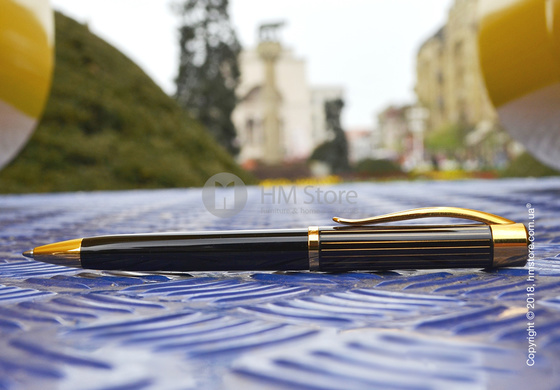 Ручка шариковая Pelikan коллекция Ductus K3100, Black-Gold