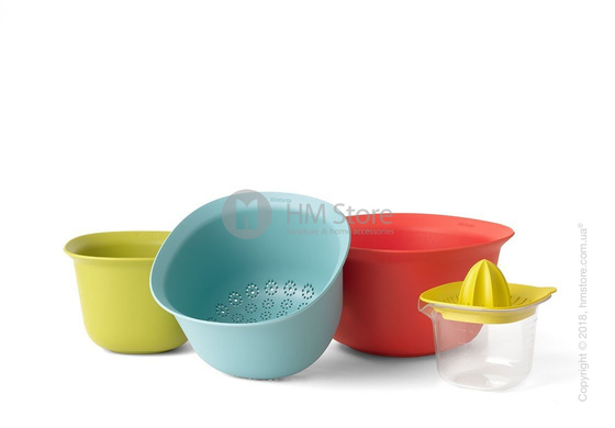 Набор емкостей для приготовления Brabantia Mixing Bowl Set Tasty Colours, 5 предметов