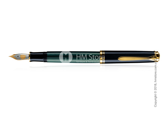 Ручка перьевая Pelikan коллекция Souveran M600, Black-Green