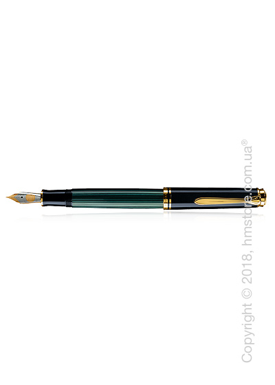 Ручка перьевая Pelikan коллекция Souveran M600, Black-Green
