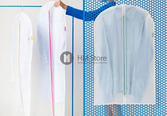 Набор чехлов для одежды Brabantia Protective Clothes Cover L Set of 2, White and Yellow