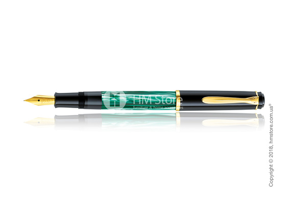Ручка перьевая Pelikan коллекция Classic M200, Green-Marbled