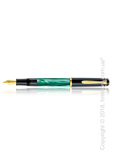 Ручка перьевая Pelikan коллекция Classic M200, Green-Marbled