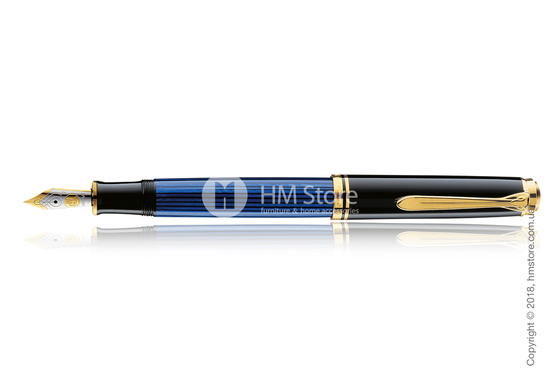 Ручка перьевая Pelikan коллекция Souveran M400, Black-Blue